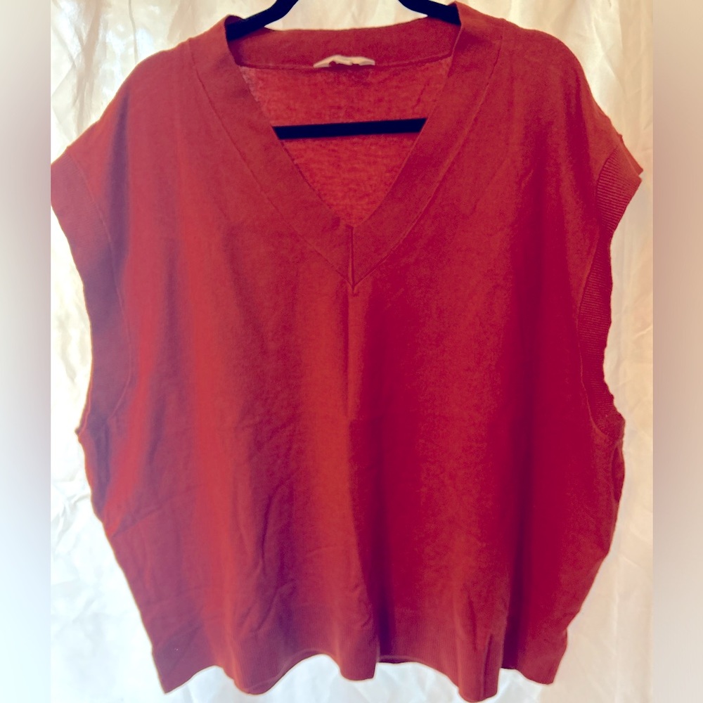 Woman’s Terra Sky size 2xl orange sleeveless vest top